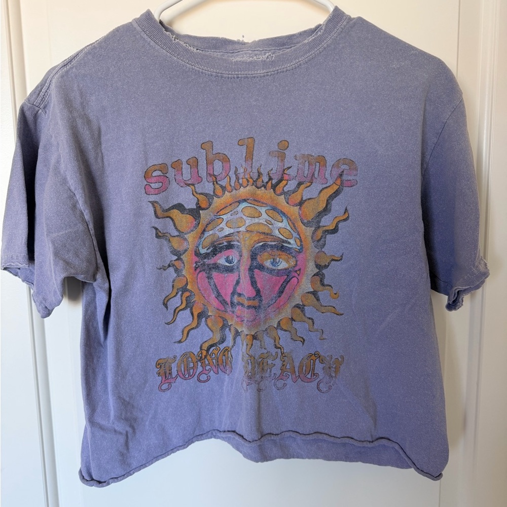 Sublime Cropped Band Tee